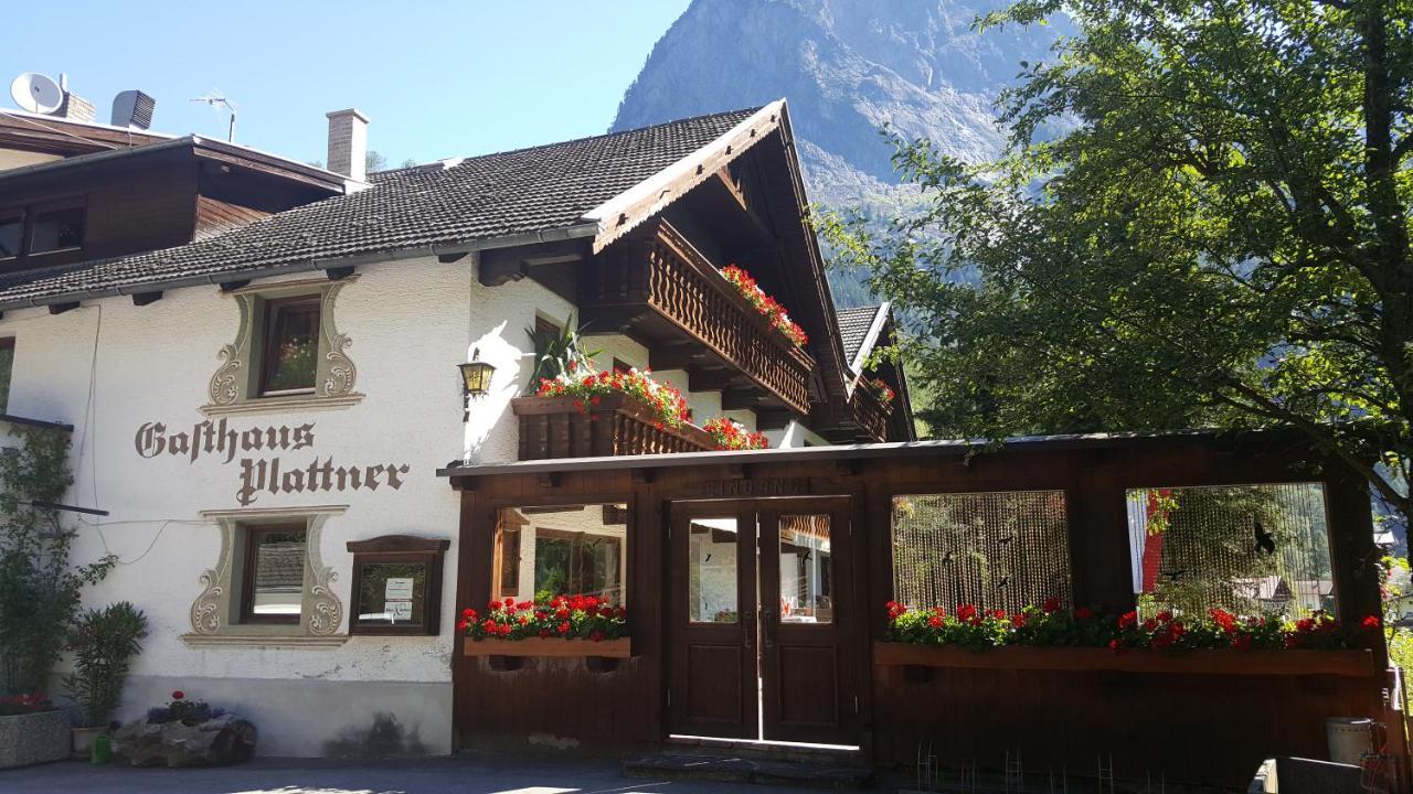 Gasthof Pension Plattner Umhausen Dış mekan fotoğraf